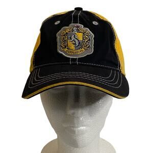 Hufflepuff Harry Potter Snapback Hat Twill Baseball Cap Universal Studios